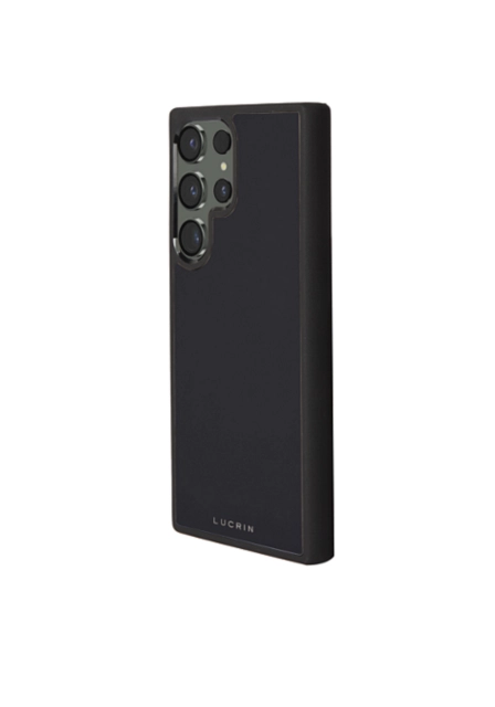 Cover Samsung Galaxy S23 Ultra - Black - Smooth Leather