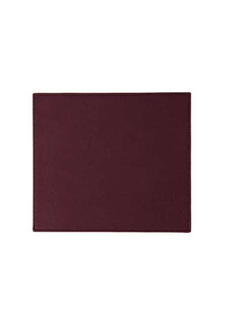 Rectangular mouse pad - Burgundy - Plant-Based Material