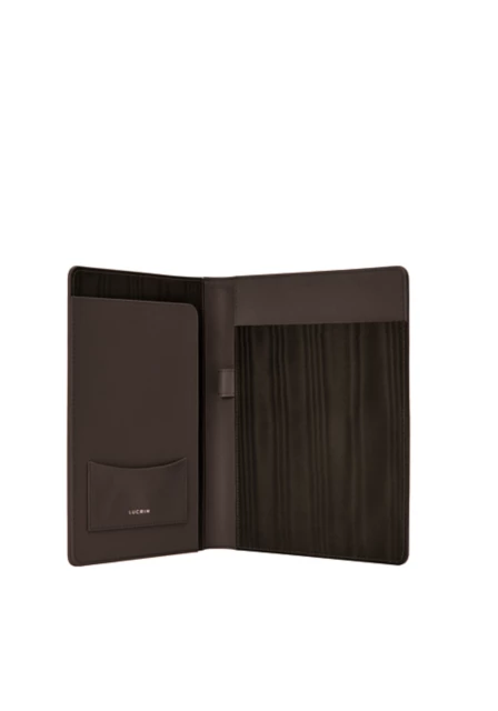 حافظة مستندات قابلة للطي مقاس A5 - Chocolate - Plant-Based Material
