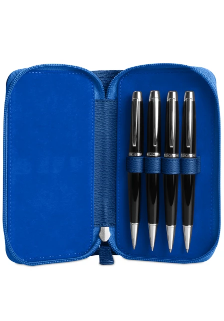 Zipped Pouch - 4 Pens