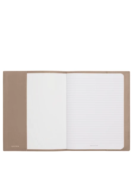 Copertina per quaderno in formato A5 - Taupe chiaro - Materiale Vegetale