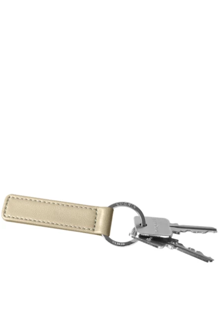 حلقة مفاتيح مسطحة مستطيلة الشكل - Off-White - Plant-Based Material