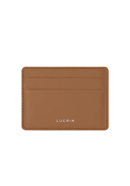 Everyday Card Case - 4 Cards - Tan - Plant-Based Material