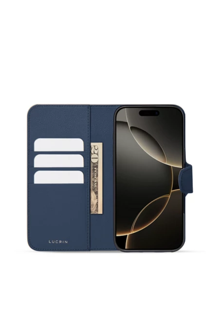 Luxury Leather iPhone 16 Pro Case | Lucrin Geneva US