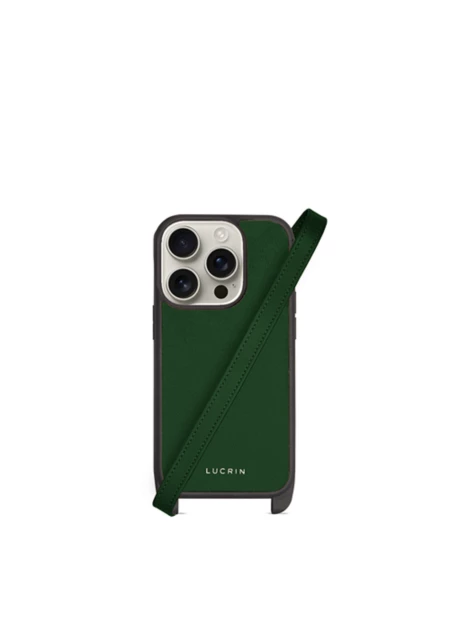 （新品）LUCRIN 革製　携帯ケース - iPhone 16 Pro Max Custom iPhone 16 Pro Max Leather Wallet Case | Lucrin Geneva US