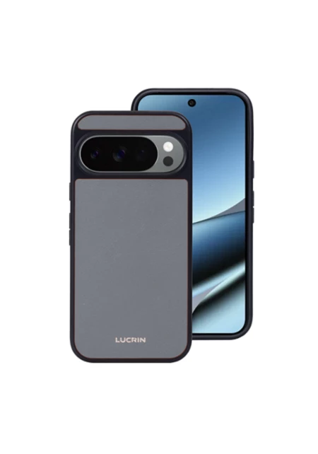 Back Cover - Google Pixel 10 Pro - Mouse-Grey - Smooth Leather