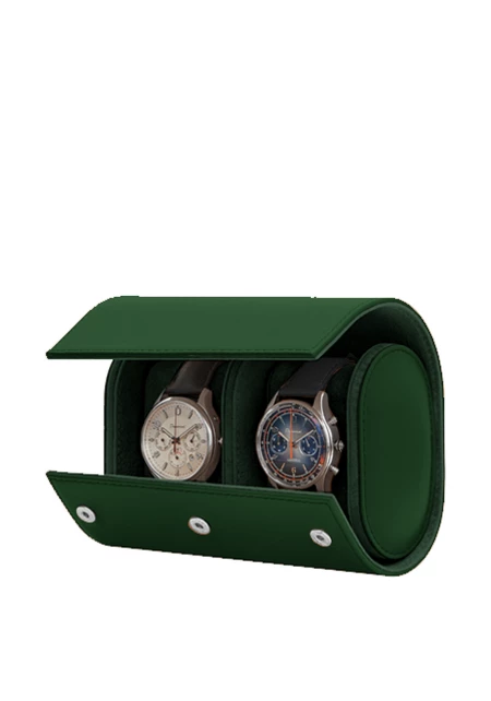 Watch case for 2 watches