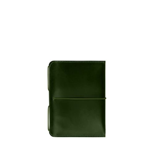 Passport Cover - Alpine Collection - Dark Green - Cow Hide Leather