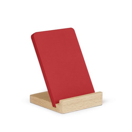Soporte para móviles para escritorio - de madera