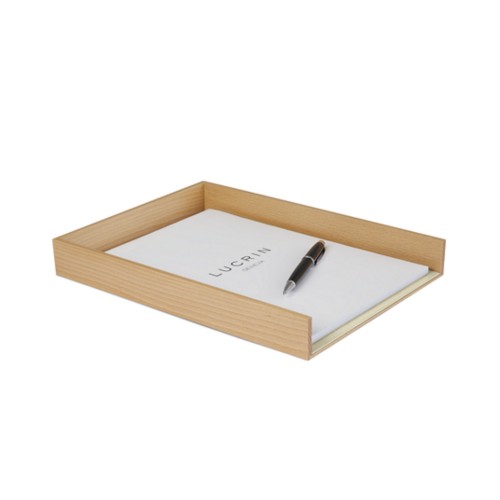 Vassoio portacarte A4 - legno