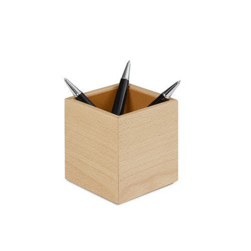 Stiftbehälter – Holz