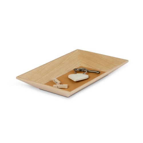 Tidy Tray - Wood (9.5 x 6.5 x 2 inches)