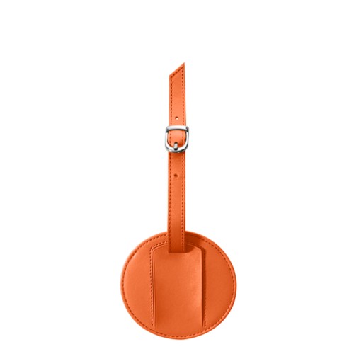 Etichetta per valigia rotonda (9 cm)