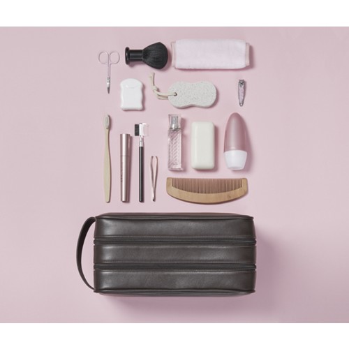 Double Zip Dopp Kit - BG