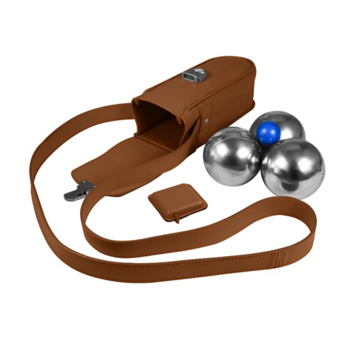 Leather bag for Petanque