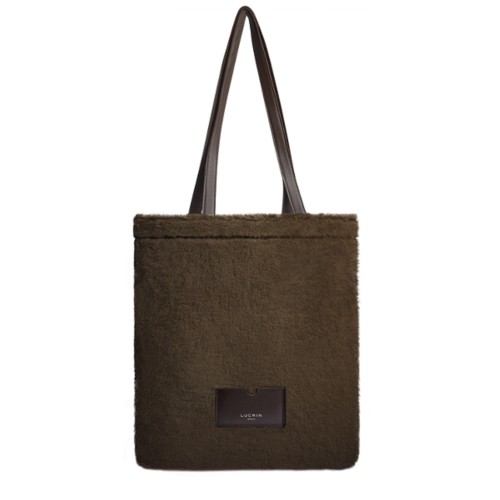 Shearling-Shopper-Tasche