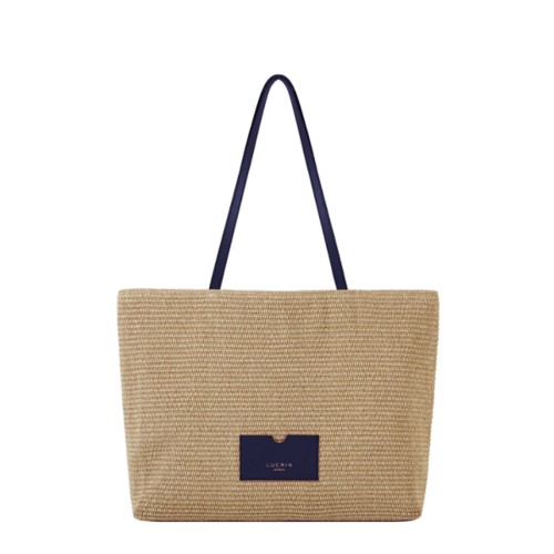 Borsa shopper in rafia per l’estate