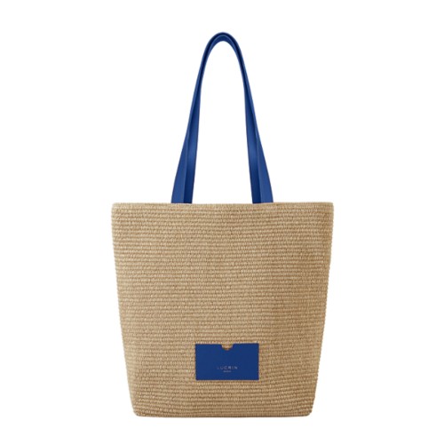 Sommer-Tote-Bag aus Raphiabast