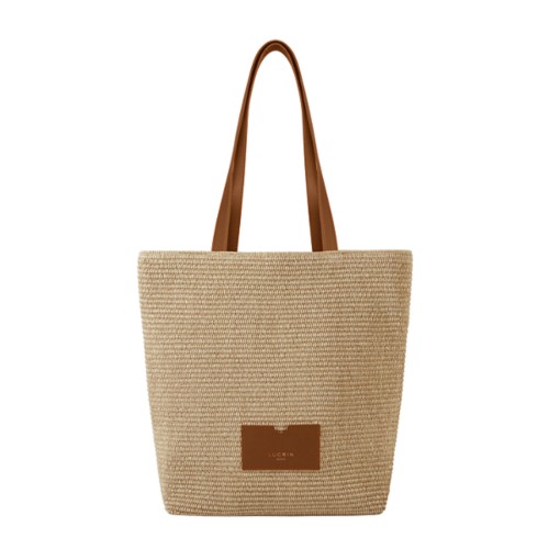 Borsa tote in rafia per l’estate