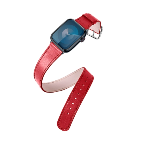 Bracelet Double Tour - Apple Watch 41 mm - Argent