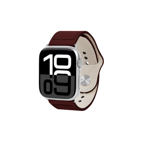 Apple Watch Sport Band 42 mm - Burgundy - Smooth Leather