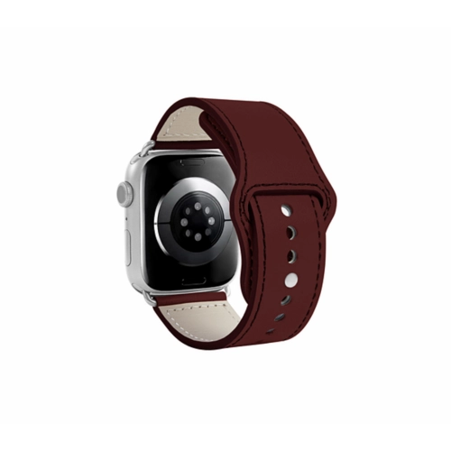 Apple Watch Sport Band 42 mm - Burgundy - Smooth Leather