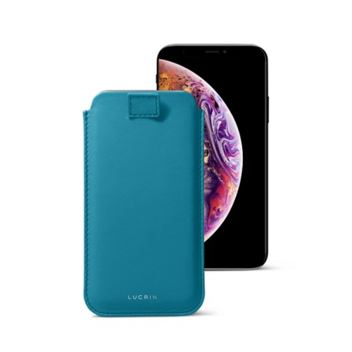 Custodia per iPhone XS Max con linguetta