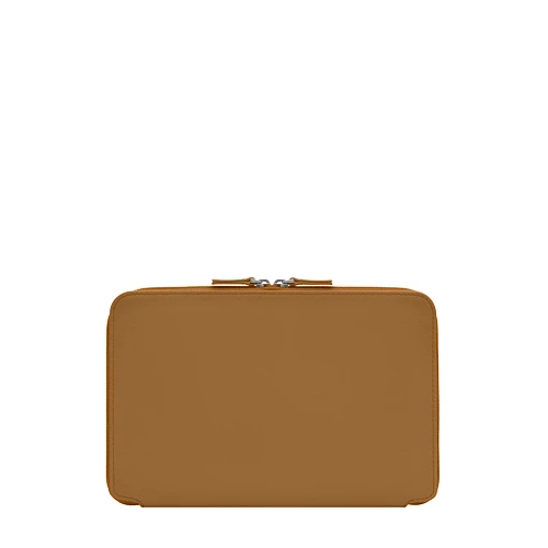 Apple iPad7 32GB ゴールド + レザーケース Zipped iPad Mini 7 Leather Case | Lucrin Geneva US