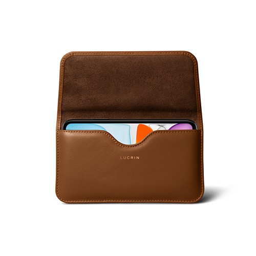 iphone 11 leather pouch