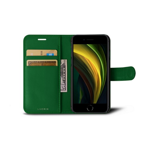 Custodia a portafoglio per iPhone SE