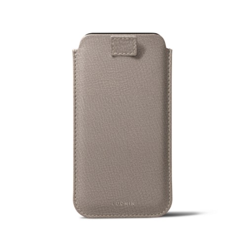 Pull Tab Slim Sleeve Case Compatible with iPhone 11 Pro/ iPhone XS /iPhone X and Wireless Charging