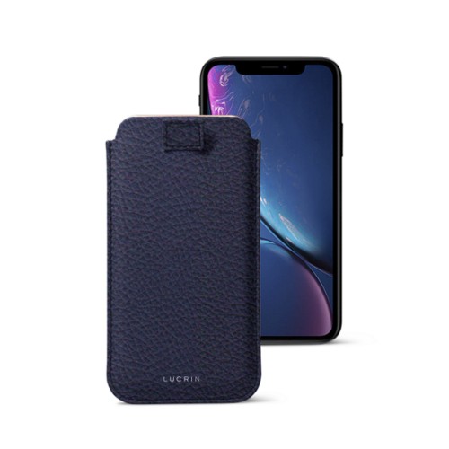 Custodia per iPhone XR con linguetta