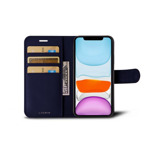 Custodia a portafoglio per iPhone 11