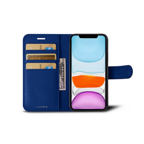 Custodia a portafoglio per iPhone 11