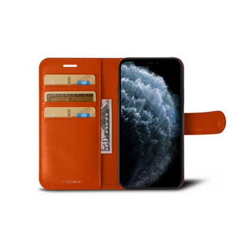 Custodia a portafoglio per iPhone 11 Pro