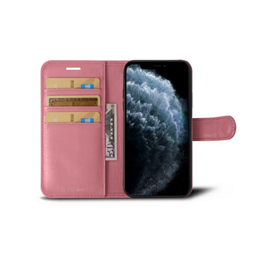 Custodia a portafoglio per iPhone 11 Pro Max