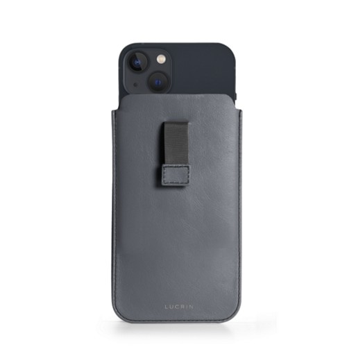 Custodia con linguetta per iPhone 13 mini
