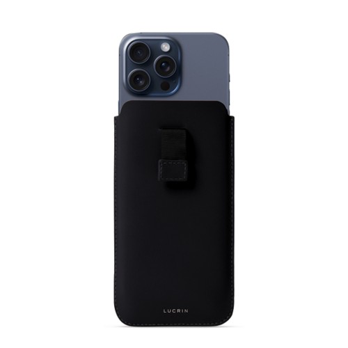 Custodia con linguetta - iPhone 15 Pro