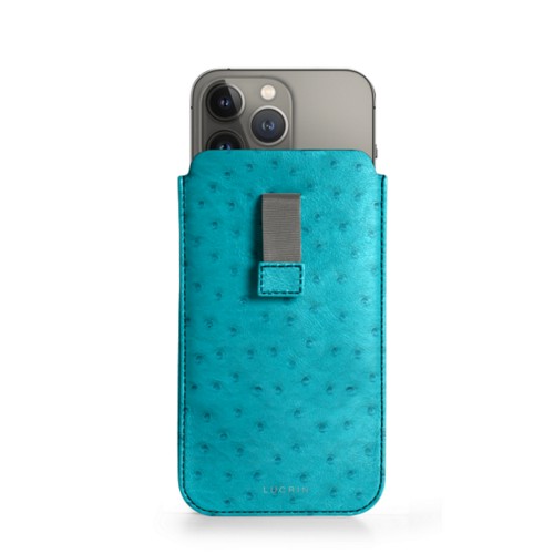 Custodia per iPhone 13 Pro con linguetta