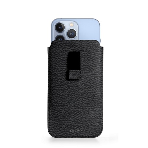 Custodia per iPhone 13 Pro Max con linguetta