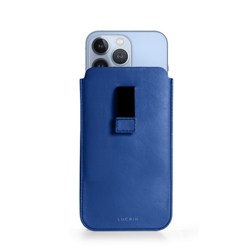 Custodia per iPhone 13 Pro Max con linguetta