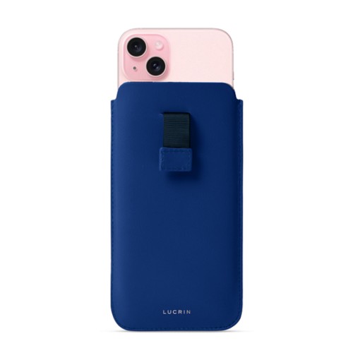 Custodia con linguetta - iPhone 15 Plus