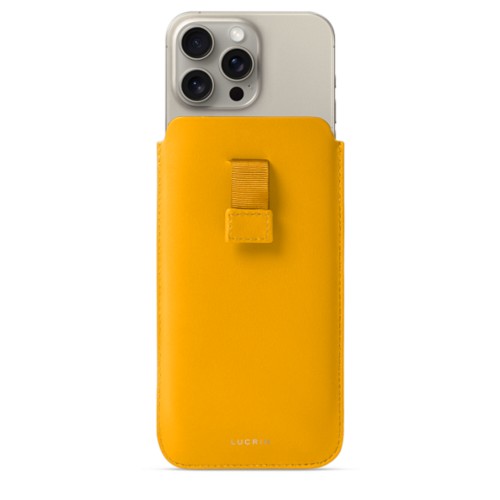 Custodia con linguetta - iPhone 15 Pro Max