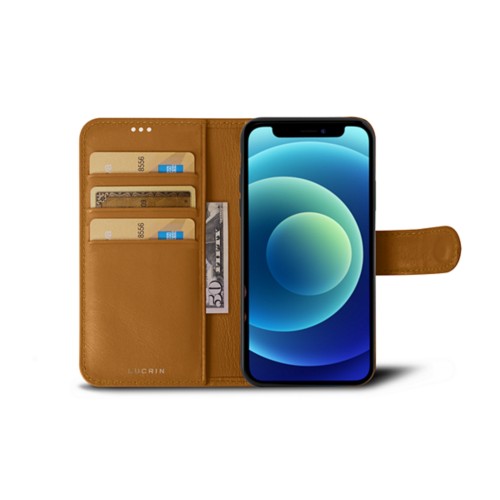 Custodia a portafoglio per iPhone 12 mini