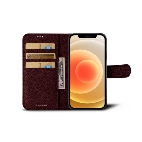 Custodia a portafoglio per iPhone 12