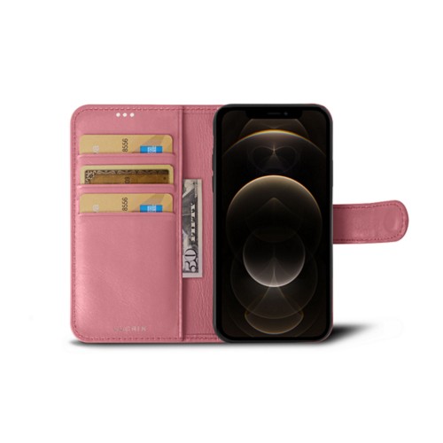 Custodia a portafoglio per iPhone 12 Pro