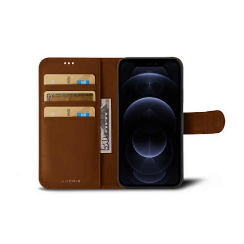Custodia a portafoglio per iPhone 12 Pro Max