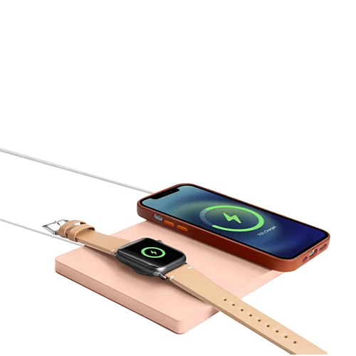 MagSafe & Apple Watch レザーデュアル充電パッド