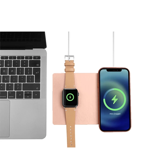 MagSafe & Apple Watch レザーデュアル充電パッド