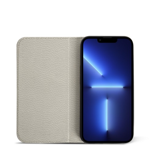 Custodia a portafoglio minimalista per iPhone 13 Pro
